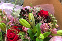 Blomsterbuket fra Hobby Haven i Aarhus