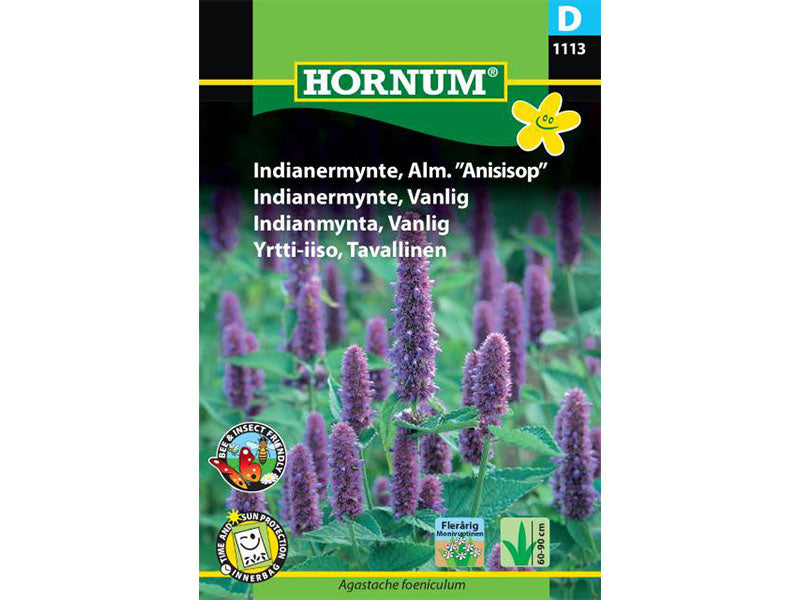 Frøpose med Indianermynte, Alm. Anisisop