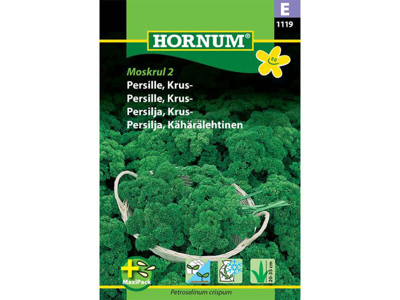 Frøpose med kruspersille, moskrul 2. MaxiPack.