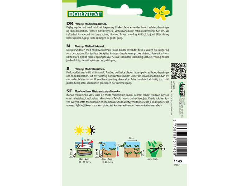 Frø pose, Kinaløg (C)