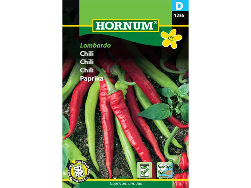 Frøpose med Lombardo chili.