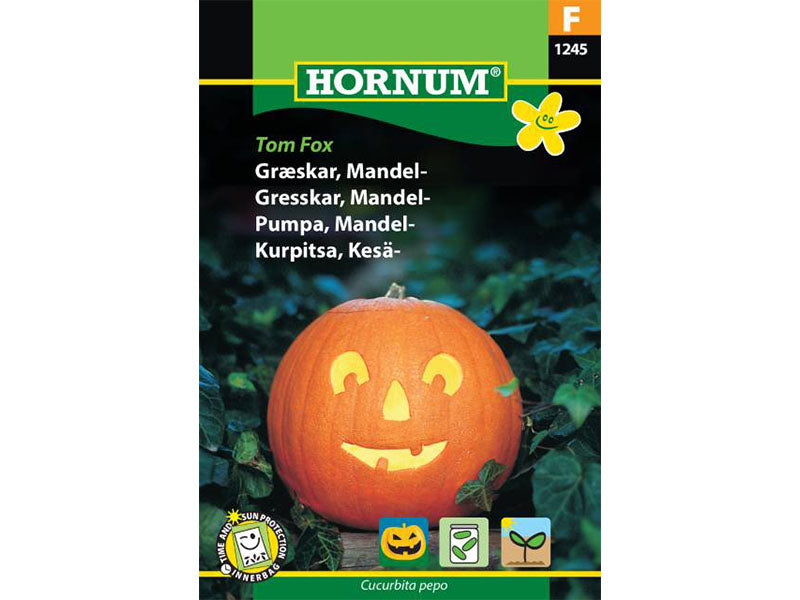 Frøpose med græskar, Mandel-, Tom Fox.