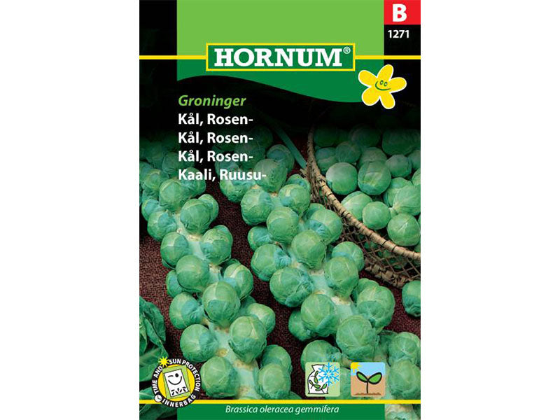 Rosenkål frøpose, type Groninger.