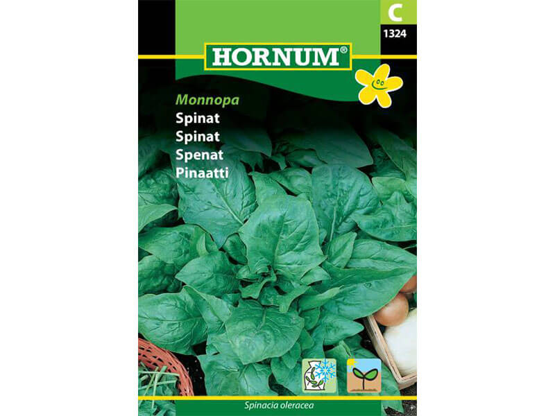 Frøpose med Monnopa spinat.