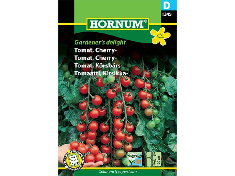 Frøpose med cherrytomater, Gardener's Delight.