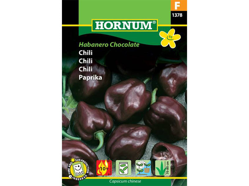 Frøpose med Habanero Chocolate chili.