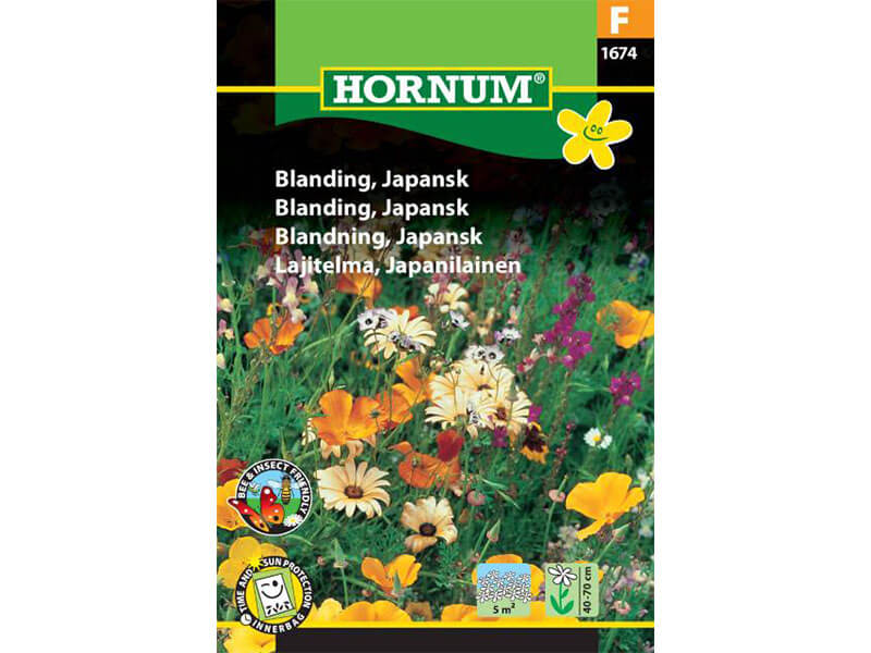 Frøpose med blanding til japansk plante.