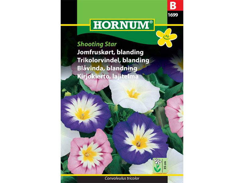 Frøpose med blanding af jomfruskørt, Shooting Star.