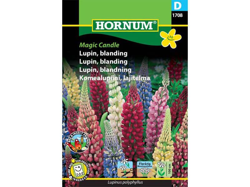 Frøpose med blanding af Lupin, Magic Candle.