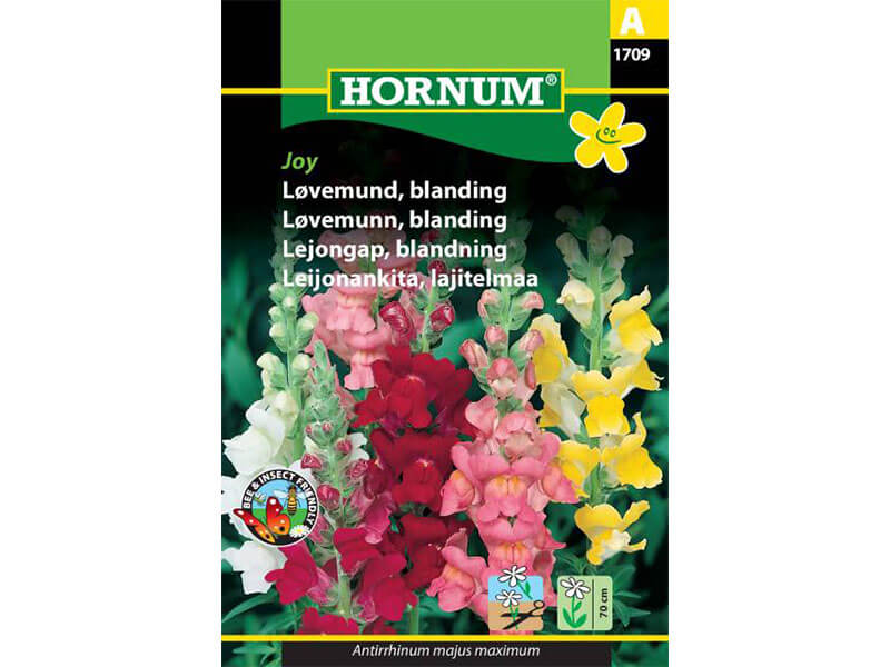 Frøpose med blanding af løvemund.