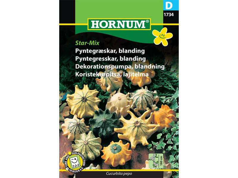 Frøpose med blandede pyntegræskar.