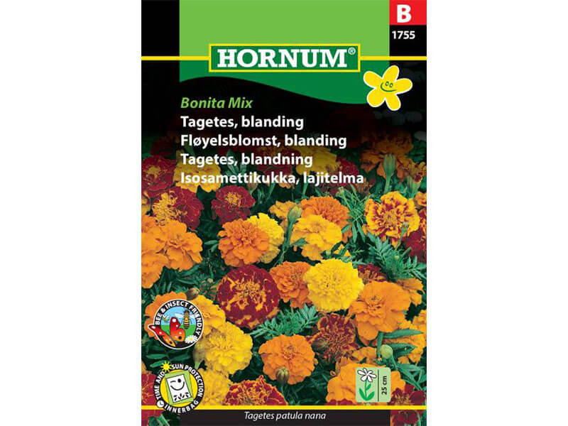 Frøpose med blanding af Tagetes.