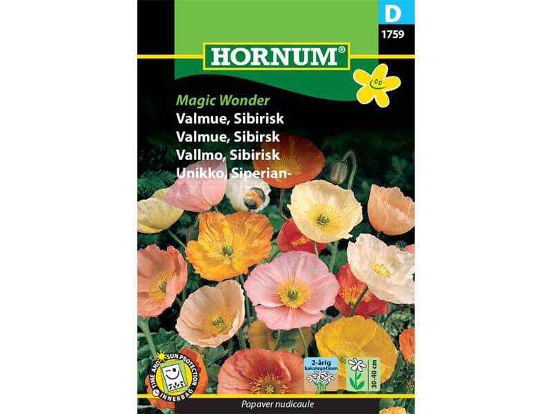 Frøpose med Sibirisk Valmue, Magic Wonder.