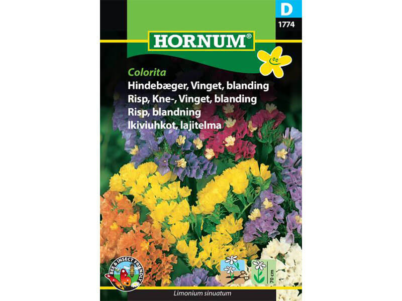 Frøpose med blanding af hindebæger og vinget.