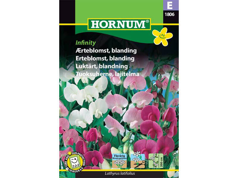 Frøpose med blanding af ærteblomst.