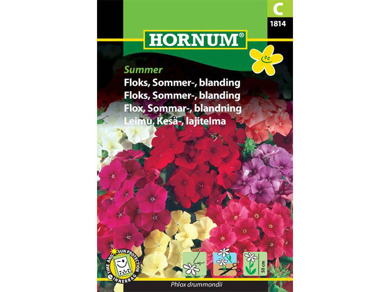 Frøpose med blanding af sommerfloks.