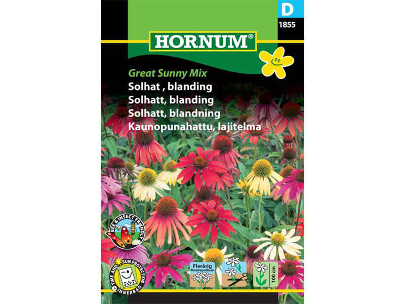 Frøpose med blanding til solhatte.