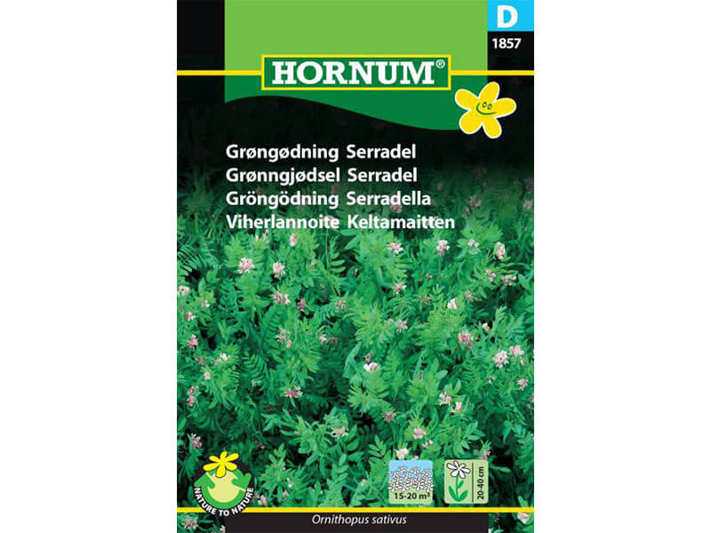 Frøpose med grøngødning Serradel