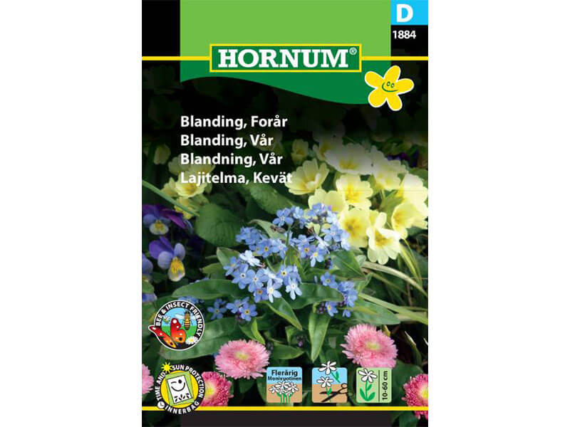 Frøpose med blanding til forårssåning.