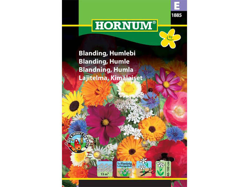 Frøpose med blanding til humlebi.