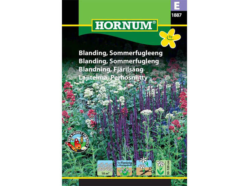 Frøpose med blanding til sommerfugleeng.