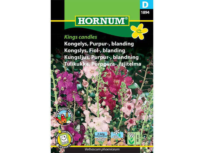 Frøpose med blanding af kongelys purpur.