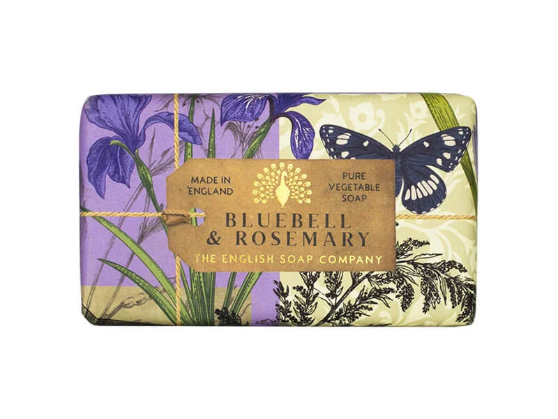 Blåklokke og rosmarin sæbe, model Bluebell & Rosemary.