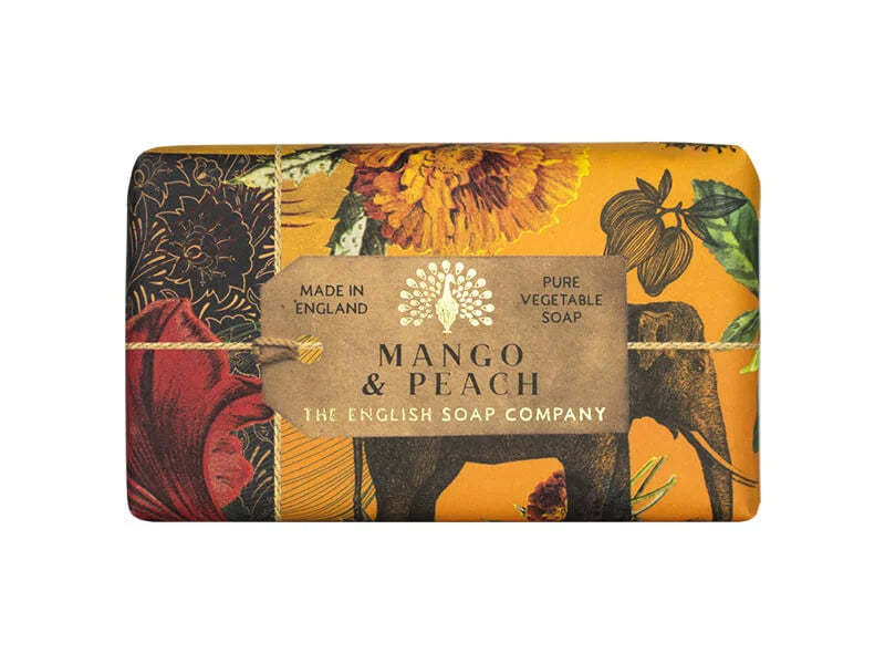 Mango og fersken sæbe, 100 g.
