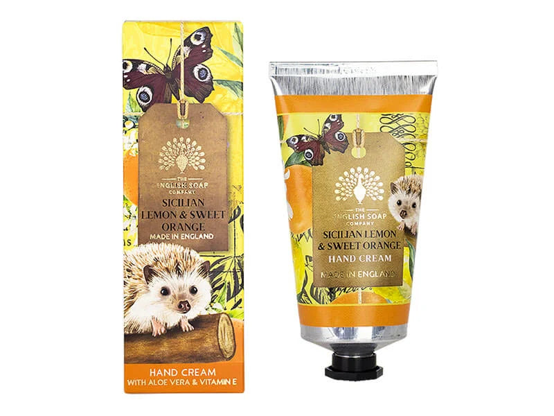 Håndcreme med sicilianske citroner og søde appelsiner - 75 ml.
