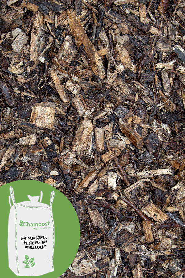 Skovflis 2500 l bigbag leveret til døren.