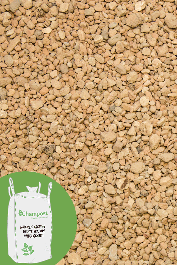 Vækst-ler 550 kg til plantevækst og jordforbedring.