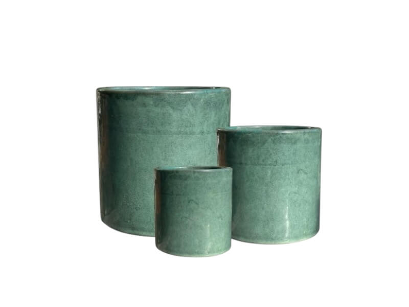 Krukke MILA - JADE, diameter 30 cm.