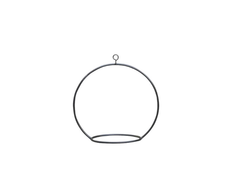 SVEA ROUND RING 14 cm i sort jern