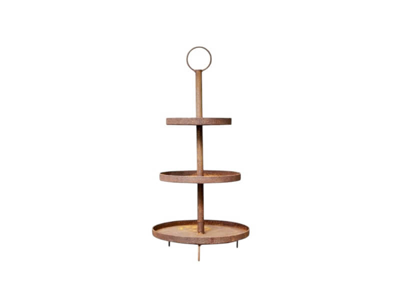 Jernstativ ELVIRA - RUSTIC IRON, diameter 40 cm.