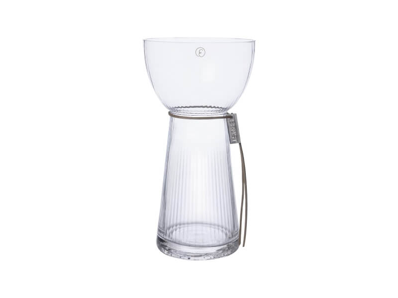 Hyacintglas D10 H19 Rufflet fra Ernst.