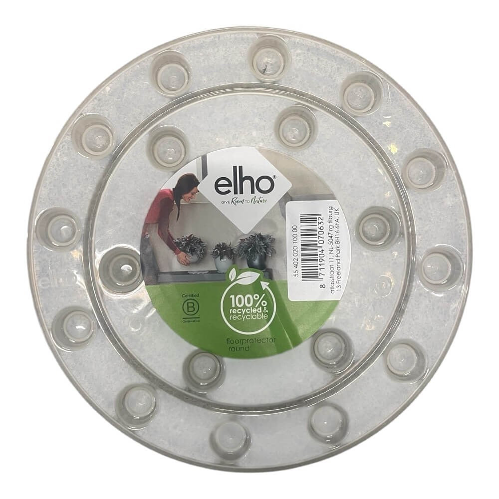 Elho Gulvbeskytter rund transparent