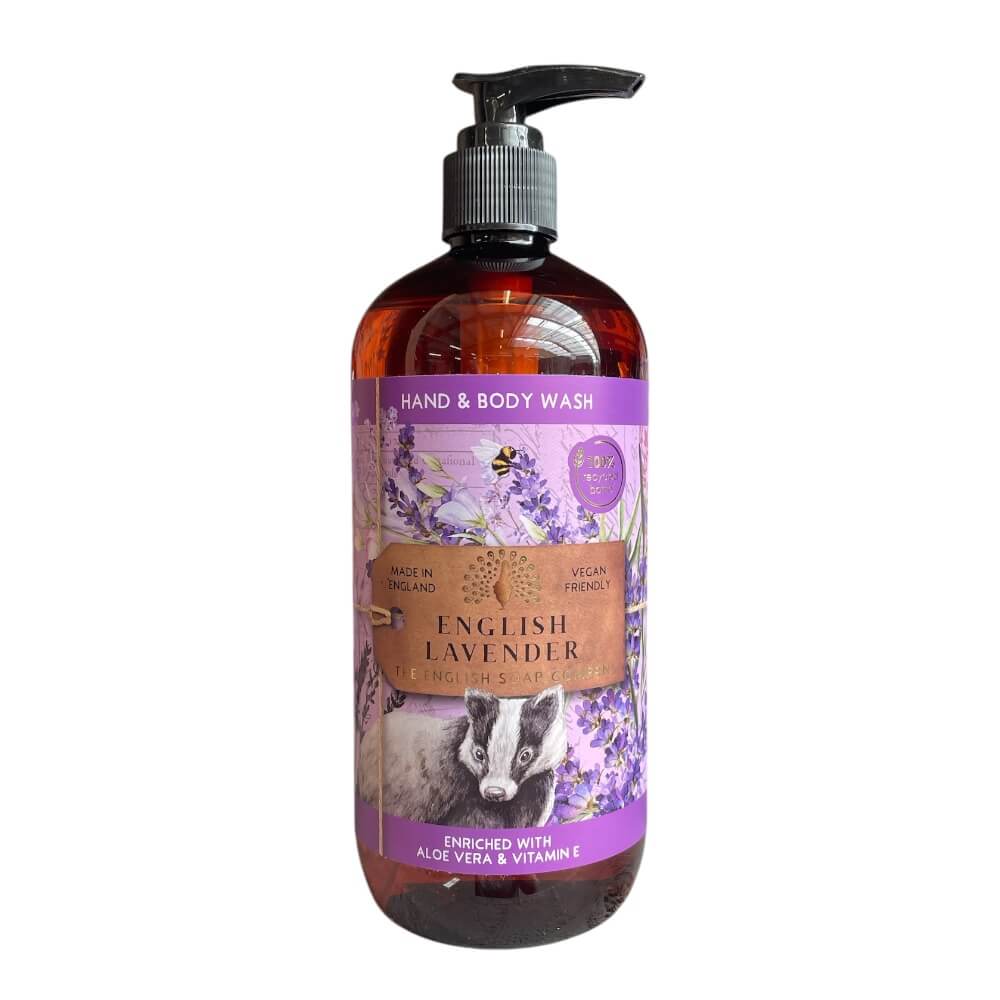 Anniversary English Lavender flydende hånd- og kropssæbe
