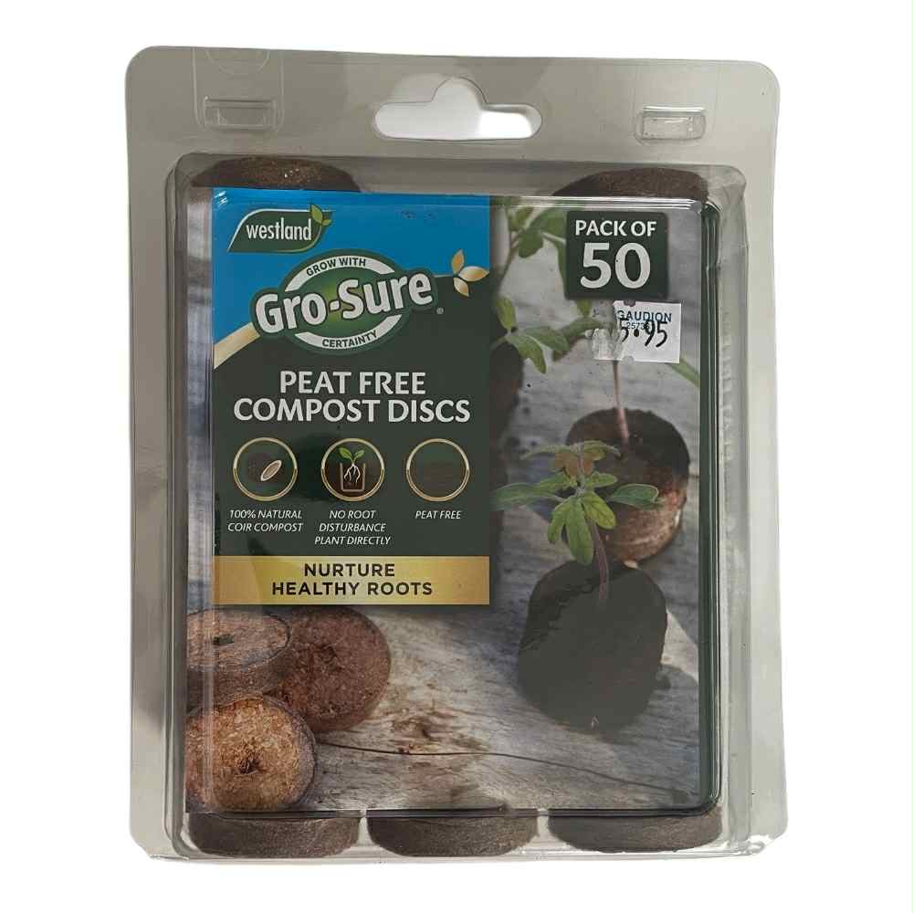 GI Peat Free Compost Discs 50pk
