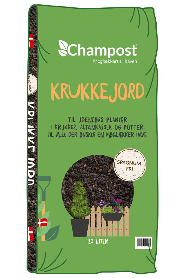 Sphagnumfri krukkejord 20 liter