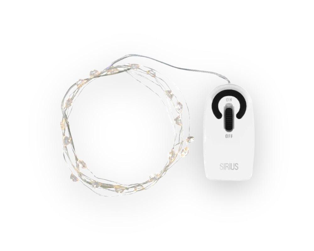 Lyskæde Sirius Maggie, 20L, elegant og flot design.