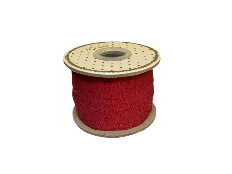 Bånd 18 mm, 10 m i rød farve.