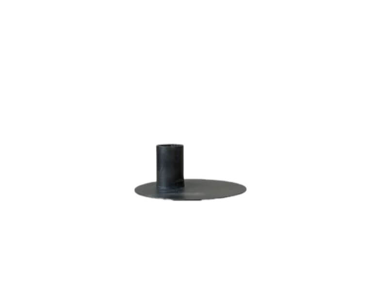Lysestage Margit - Ø 10 cm, højde 3,5 cm.