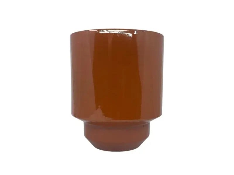 Hoff Pot Glazed, 21 cm potte i rustik rød.