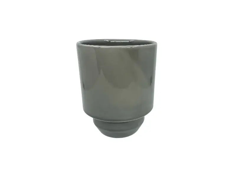 Hoff Pot Glazed, 14 cm potte i perlegrå.