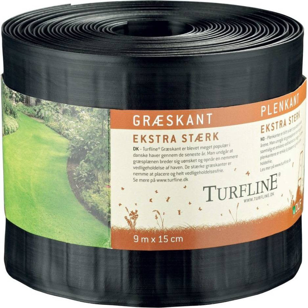 Ekstra stærke græskanter 9m/15cm.