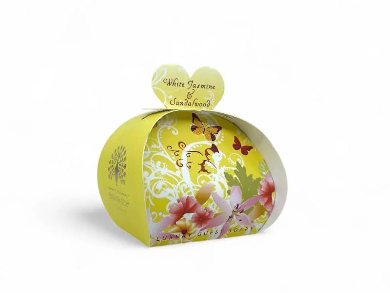 Gæstesæbe model White Jasmin and Sandalwood med luksuriøs duft.