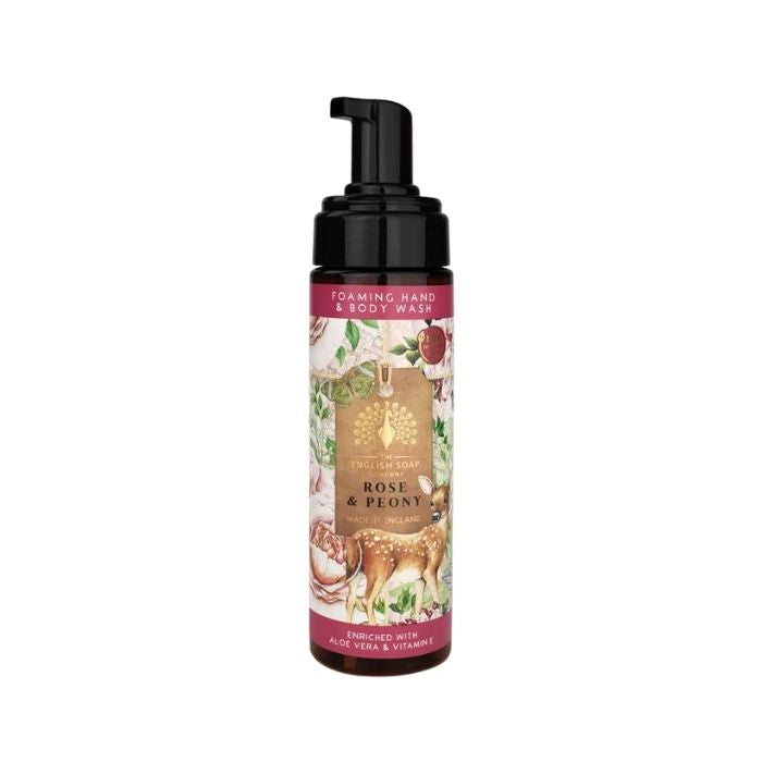 Anniversary Rose & Peony skumsæbe til hænder og krop – 200 ml