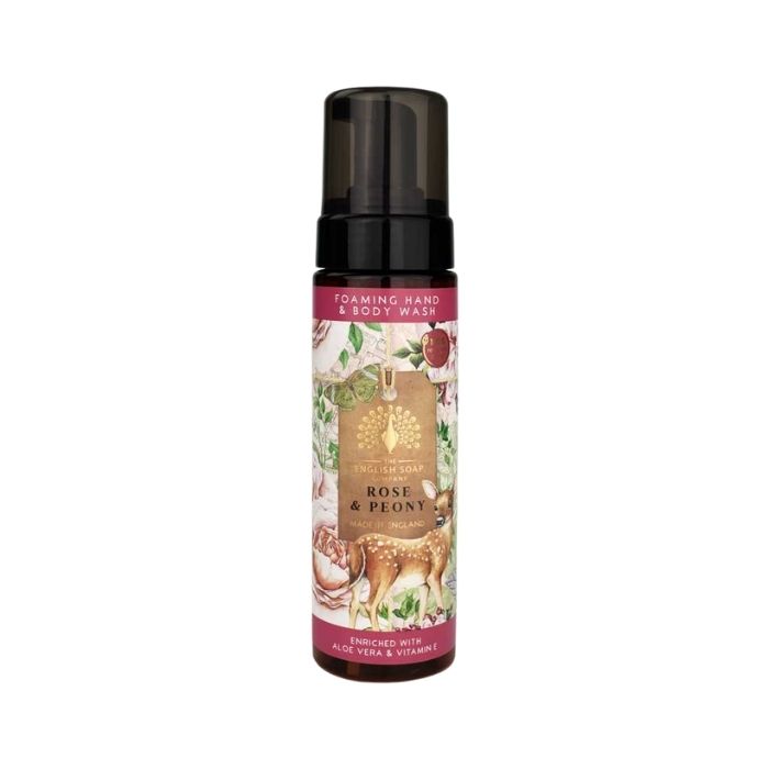 Anniversary Rose & Peony skumsæbe til hænder og krop – 200 ml