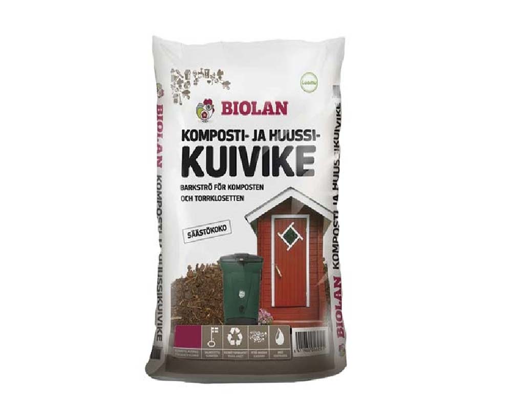 Biolan Kompoststrø 35L til kompostering og havedrift.