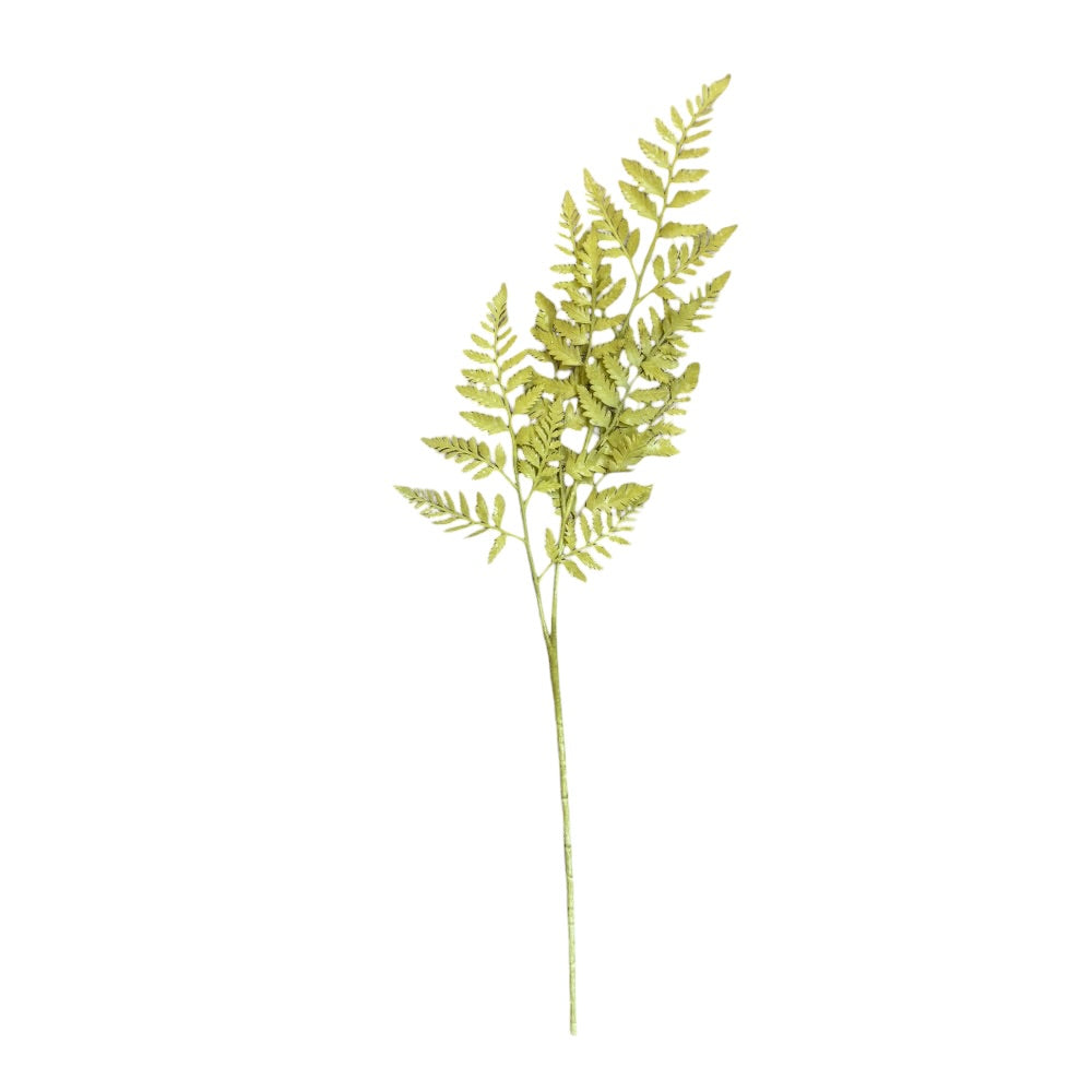 bregneblad, l. grøn, l63cm - kunstigt blad